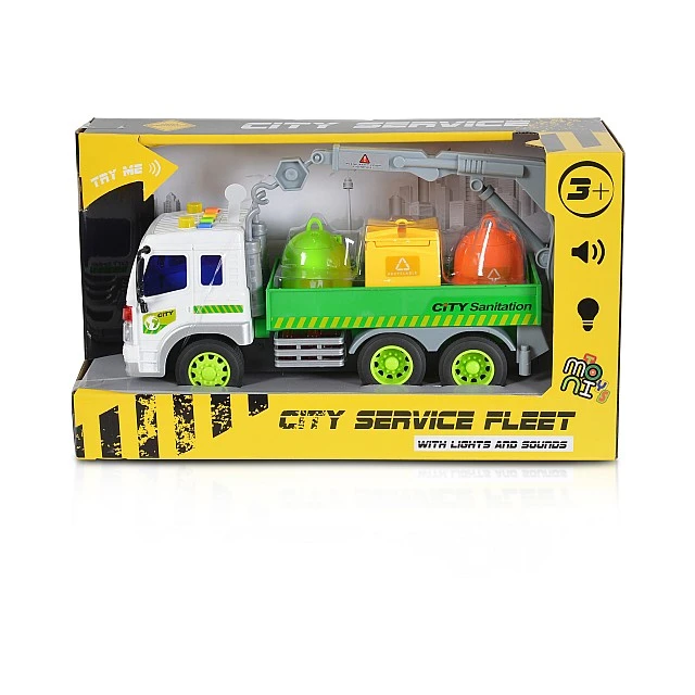 1:16 Container truck and crane WY320C