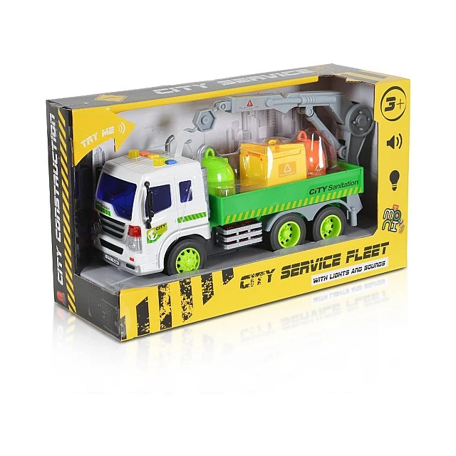 1:16 Container truck and crane WY320C