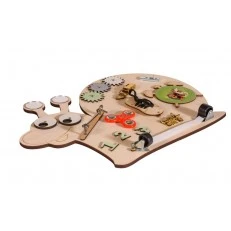 Montessori wooden board Snail