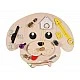 Montessori wooden board Dog