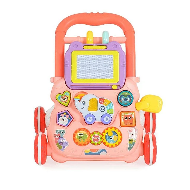 Walking toy Elephant HE0811 pink