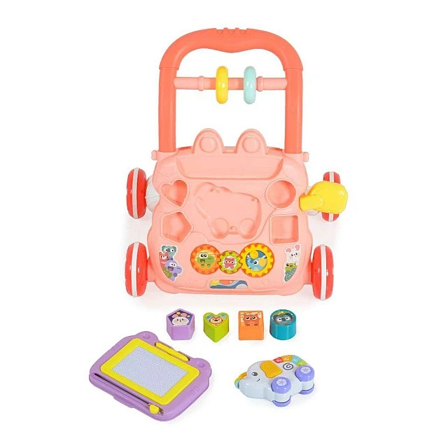 Walking toy Elephant HE0811 pink