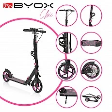 Chic pink scooter