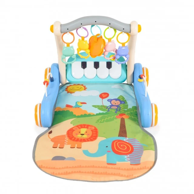 2in1 Piano blue HE0637 walker toy