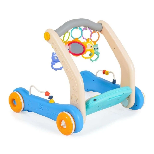 2in1 Piano blue HE0637 walker toy