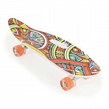 Skateboard 26" with handle red