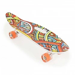 Skateboard 26" with handle red