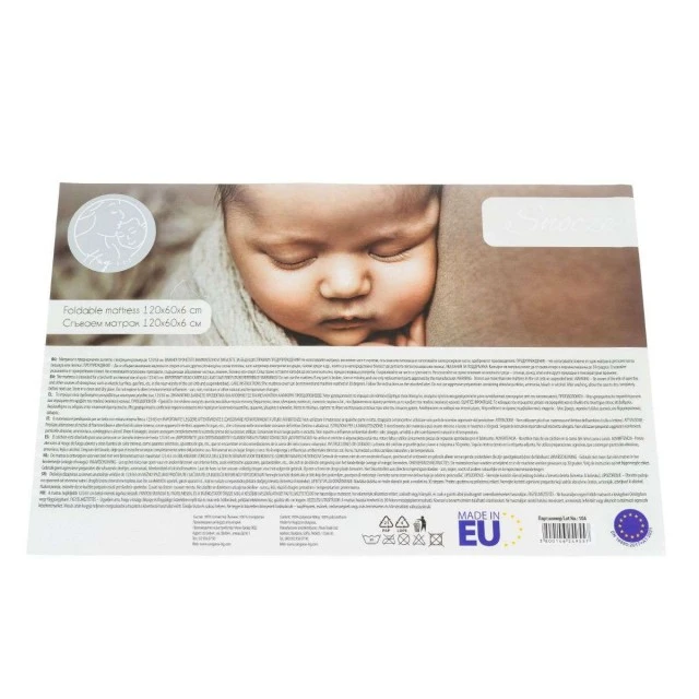 Collapsible mattress 120/60/6 Snooze