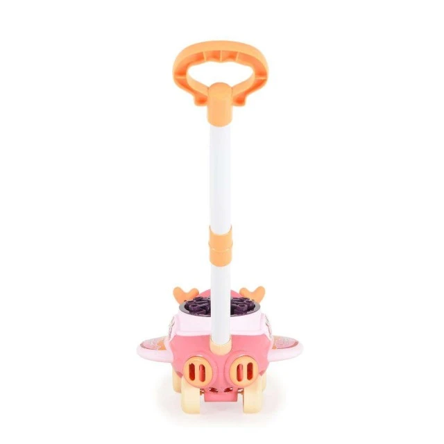 Toy soap bubbles airplane Flyer Pink