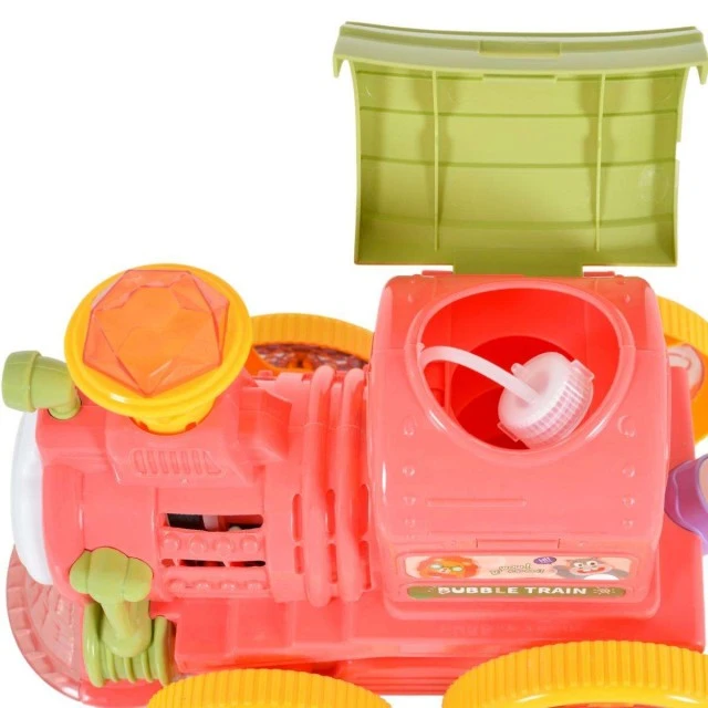 Wheels Red train soap bubble toy