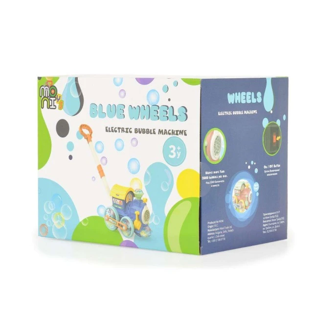 Wheels Red train soap bubble toy