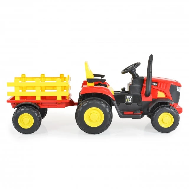 Battery tractor Rancher red