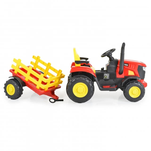 Battery tractor Rancher red