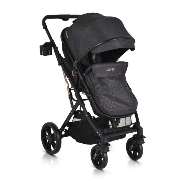 Travel system stroller Raffaello black
