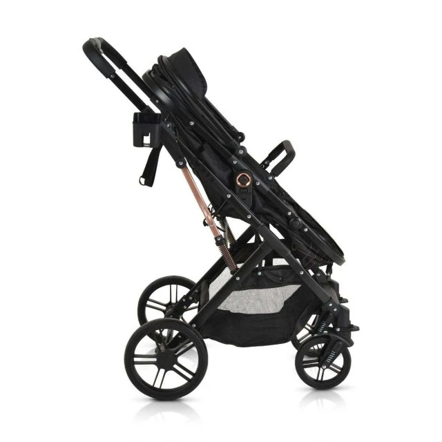 Travel system stroller Raffaello black