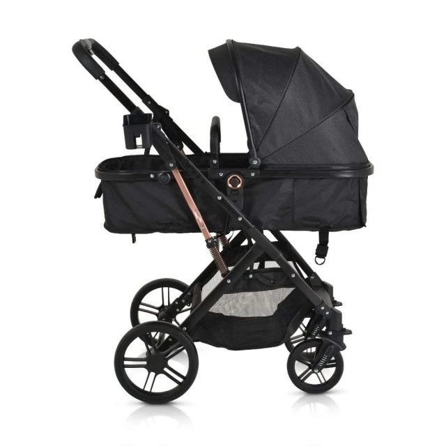 Travel system stroller Raffaello black