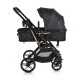 Travel system stroller Raffaello black