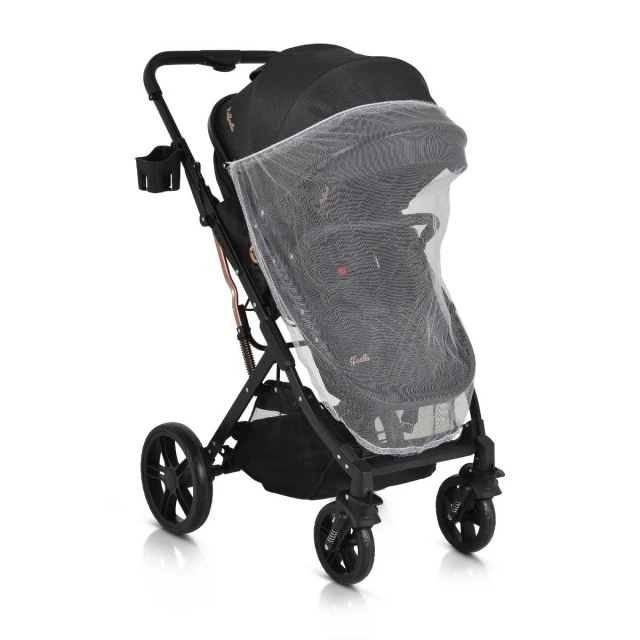 Travel system stroller Raffaello black