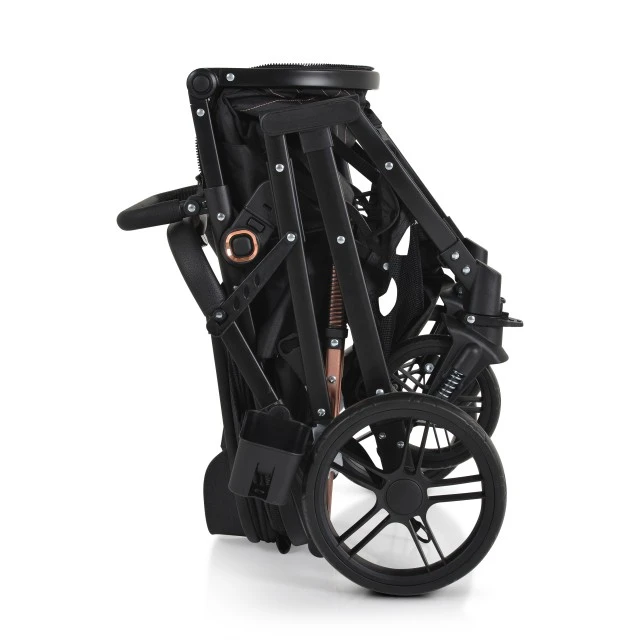 Travel system stroller Raffaello black
