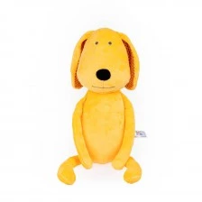 Soft cuddly toy Dog 58cm orange 81987