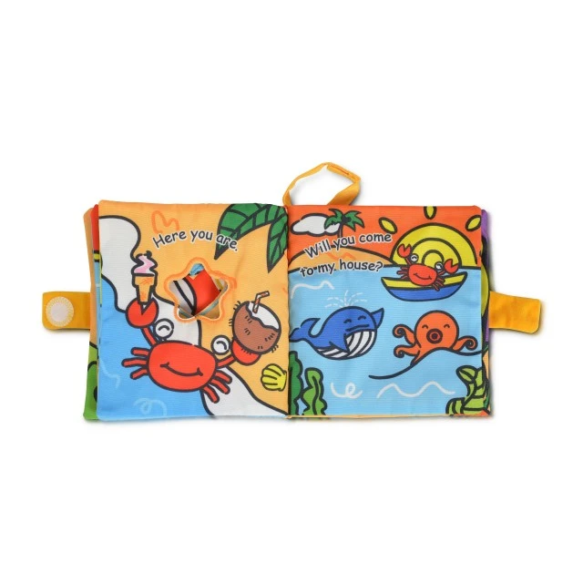 Мека книжка с играчка Crab 2103071