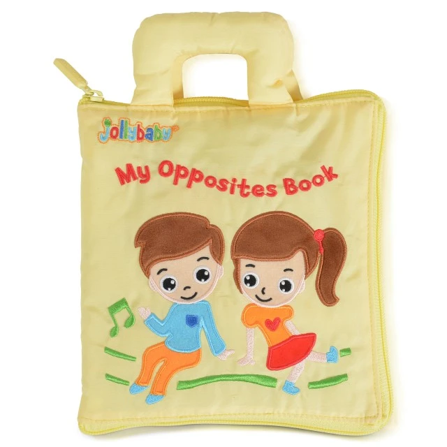 Soft book-bag My opposites book 8254