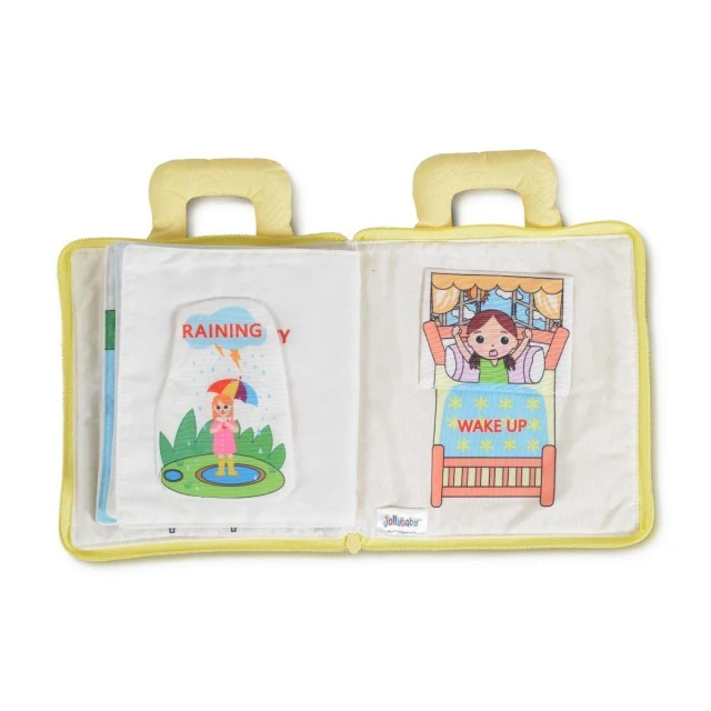 Soft book-bag My opposites book 8254