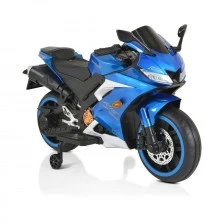 Battery Motocross motorcycle blue metallic