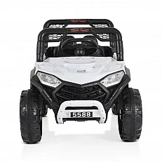 Акумулаторен джип 5588 Fast utv бял