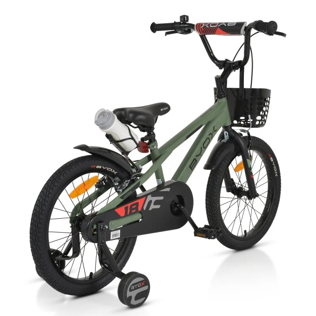 Childrens bicycle 18 Challenge green