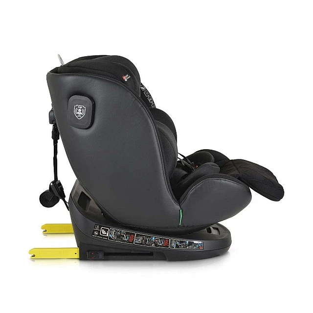Castor car seat with sleep option 40-150cm black