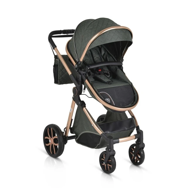 COMBINED STROLLER ALMA green
