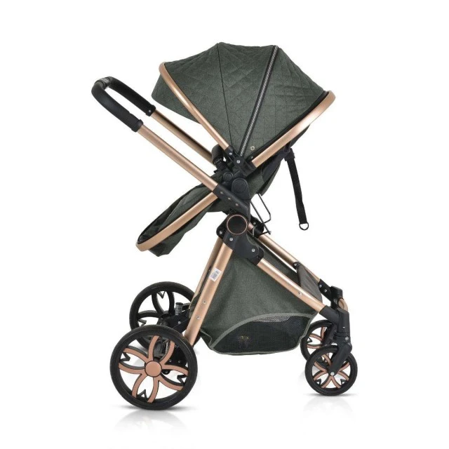 COMBINED STROLLER ALMA green
