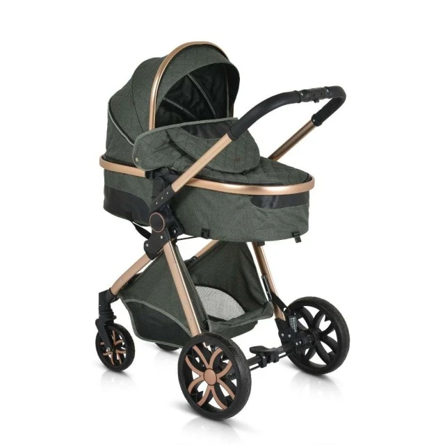 COMBINED STROLLER ALMA green