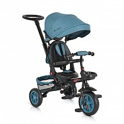 Children's Tricycle Explore with folding handlebar turquoise