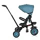 Tricycle Explore with foldable handlebar turquoise