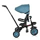 Tricycle Explore with foldable handlebar turquoise