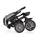 Tricycle Explore with foldable handlebar grey