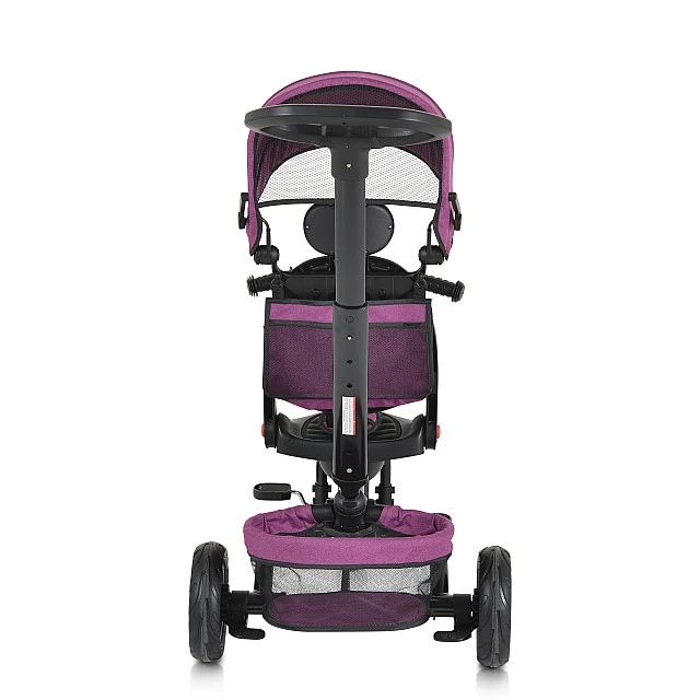 Childrens Tricycle Explore with folding handlebar purple