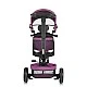 Tricycle Explore with foldable handlebar purple