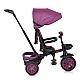 Tricycle Explore with foldable handlebar purple