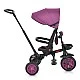 Tricycle Explore with foldable handlebar purple