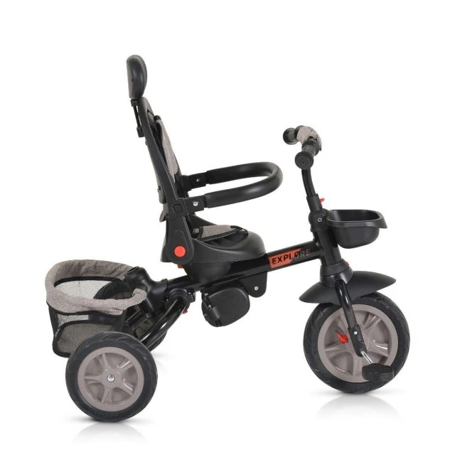 Childrens Tricycle Explore with folding handlebar beige