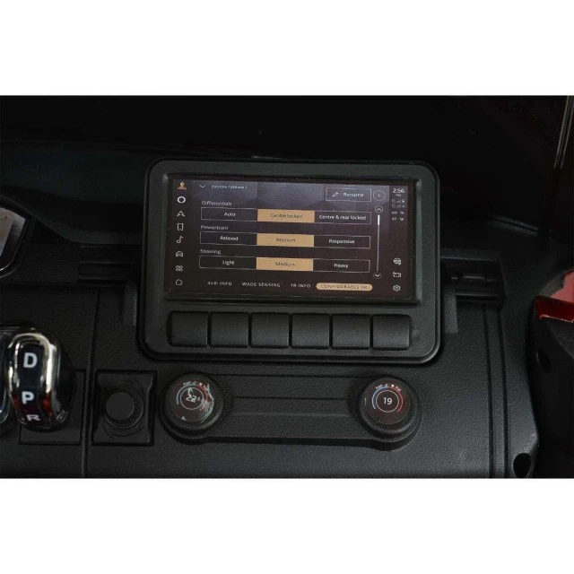 BATTERY JEEP RANGE ROVER green metallic