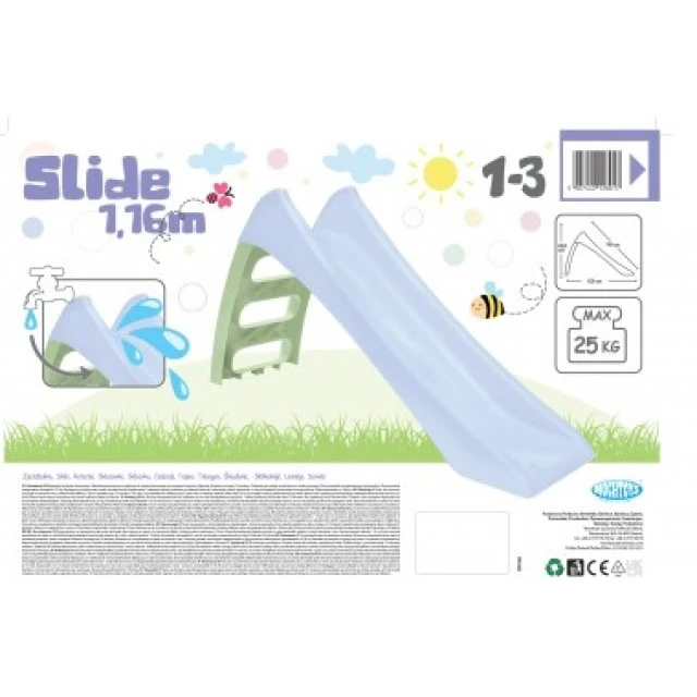 Slide 12801 Pastel 116 cm green