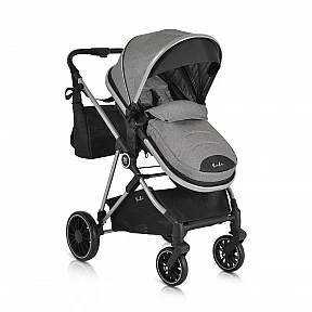 Combined stroller Kali gray