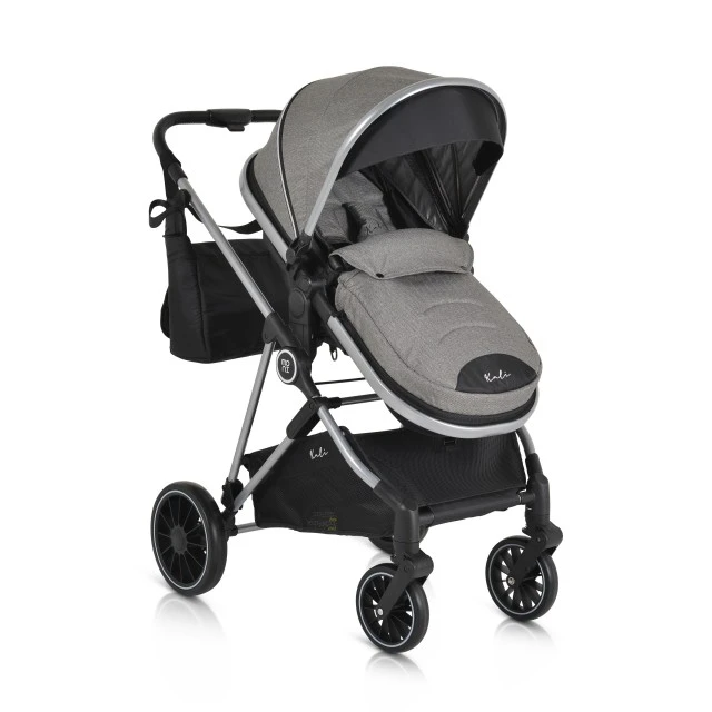 Combined stroller Kali gray