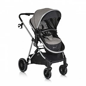Combined stroller Kali gray
