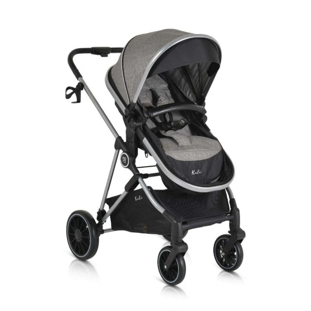Combined stroller Kali gray