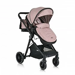 COMBINED STROLLER RIO pink